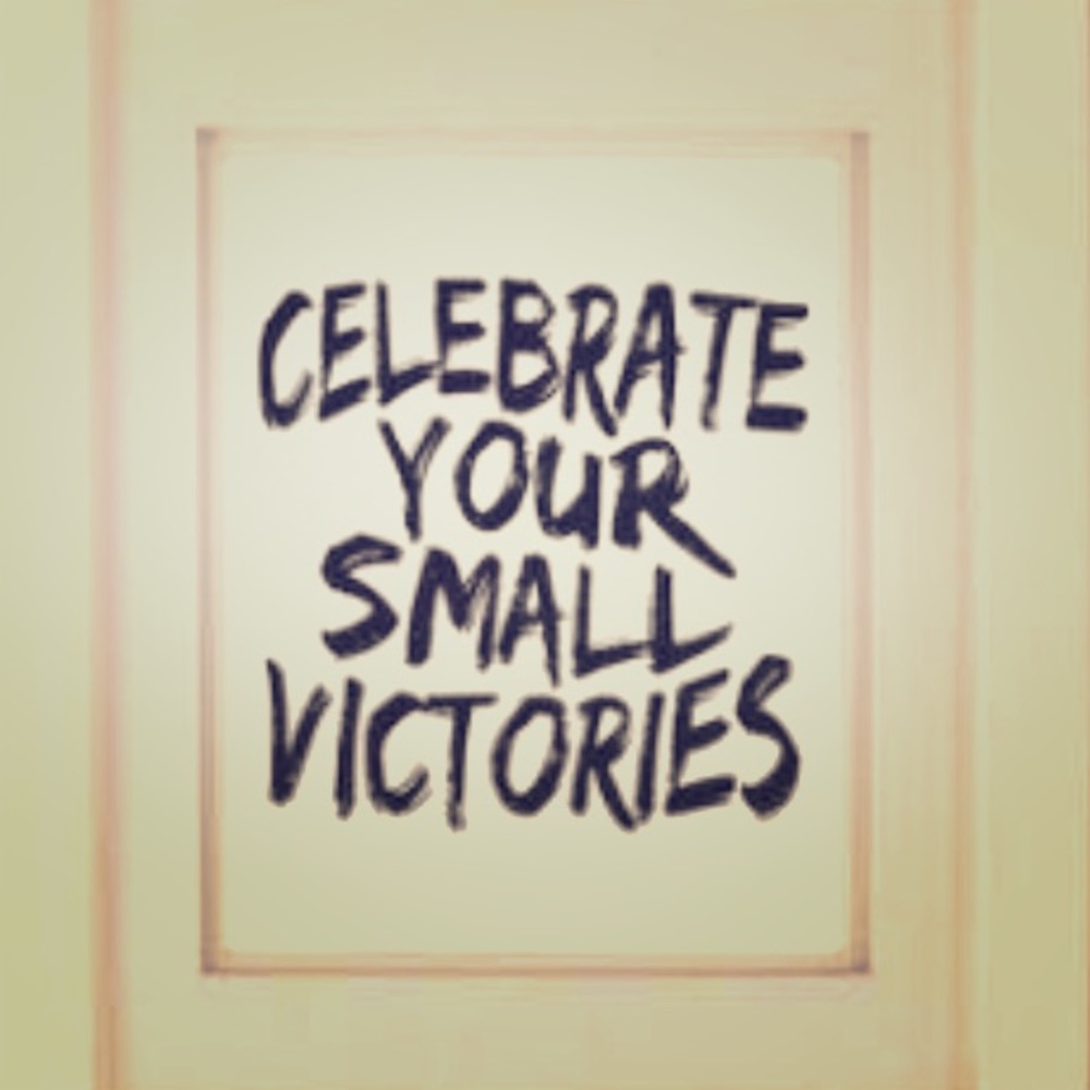 Sometimes 🐣 it's just getting out of bed.